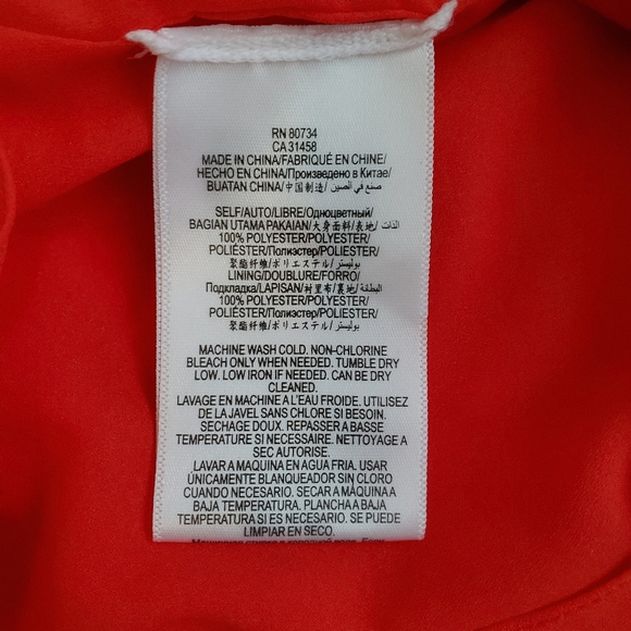 BCBGMaxAzria Realyn Strappy Tank Top in Red - Picture 7 of 7